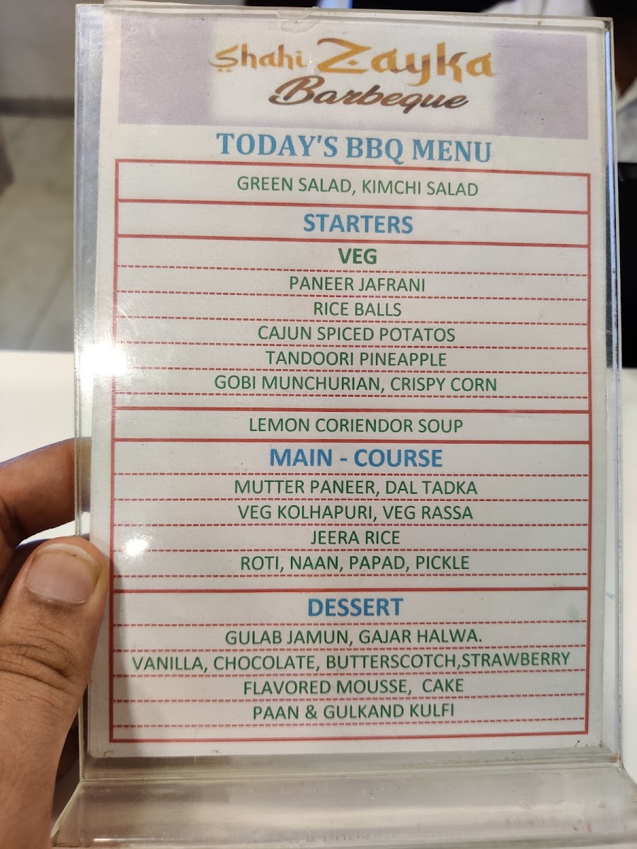 Menu Hotel Shahi Zayka-4