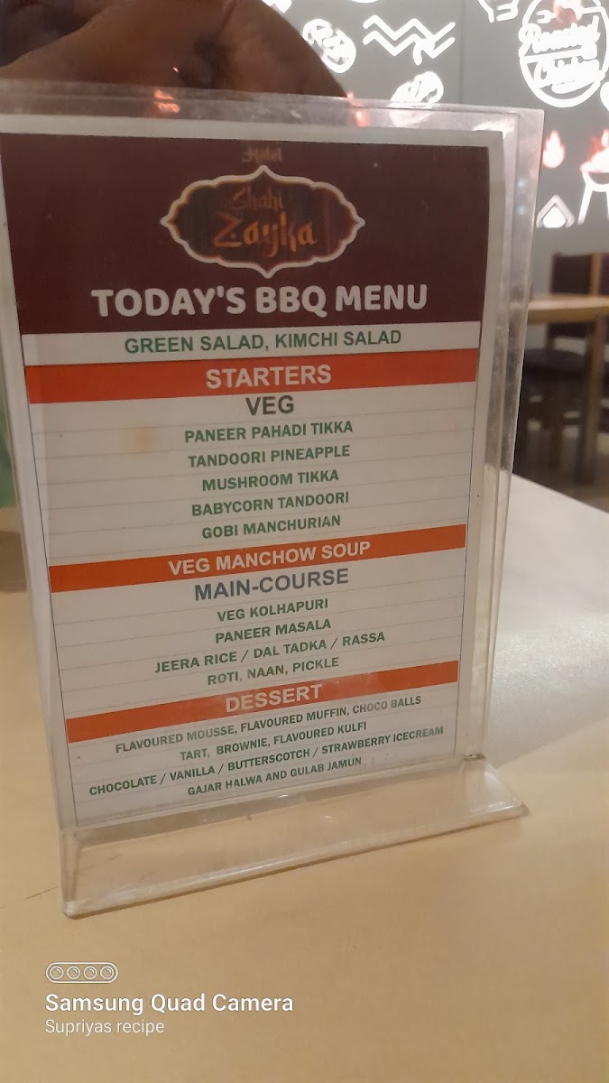 Menu Hotel Shahi Zayka-8
