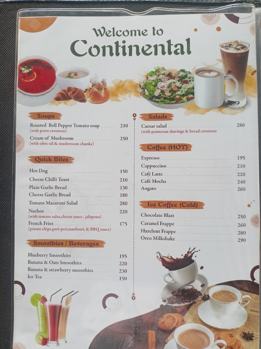 Menu Hotel Shilpa Residency-10