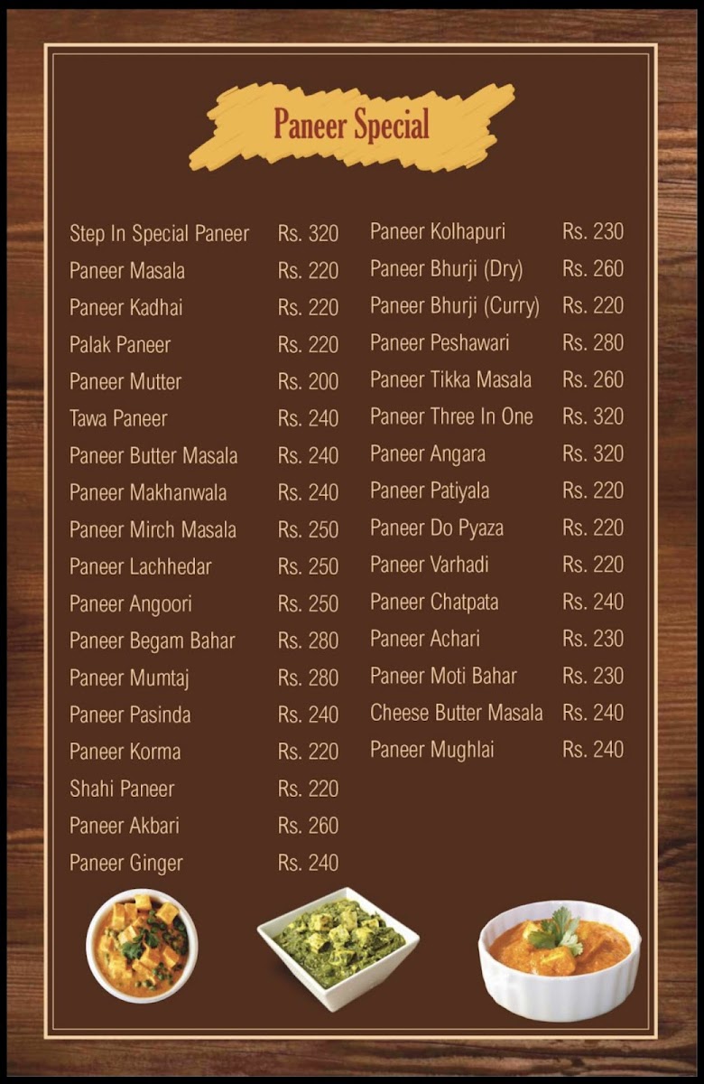 Menu Hotel - Step In Restaurant-9