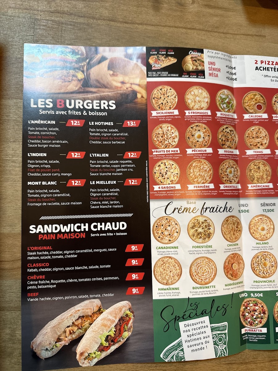 Menu Hotimes Pizza Saint Maur-3