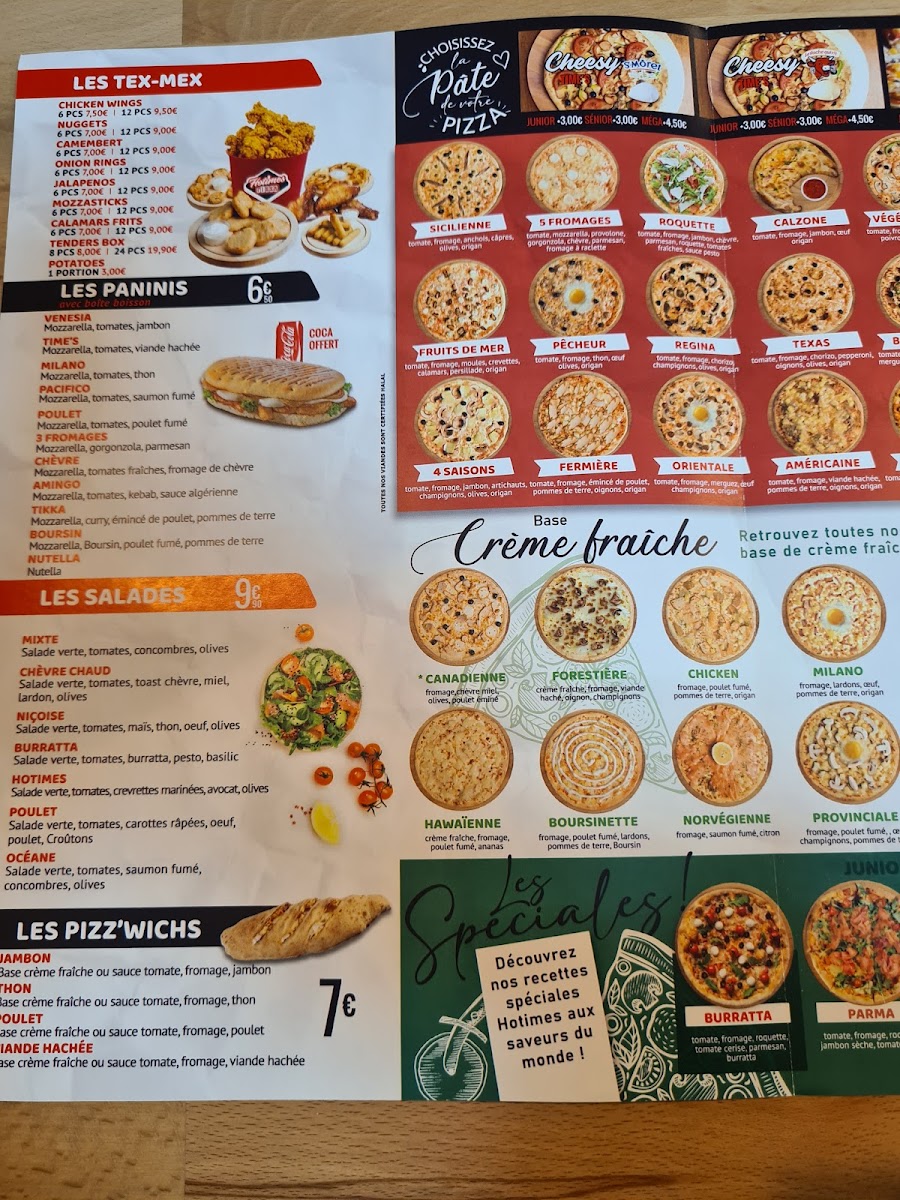 Menu Hotimes Pizza Saint Maur-4