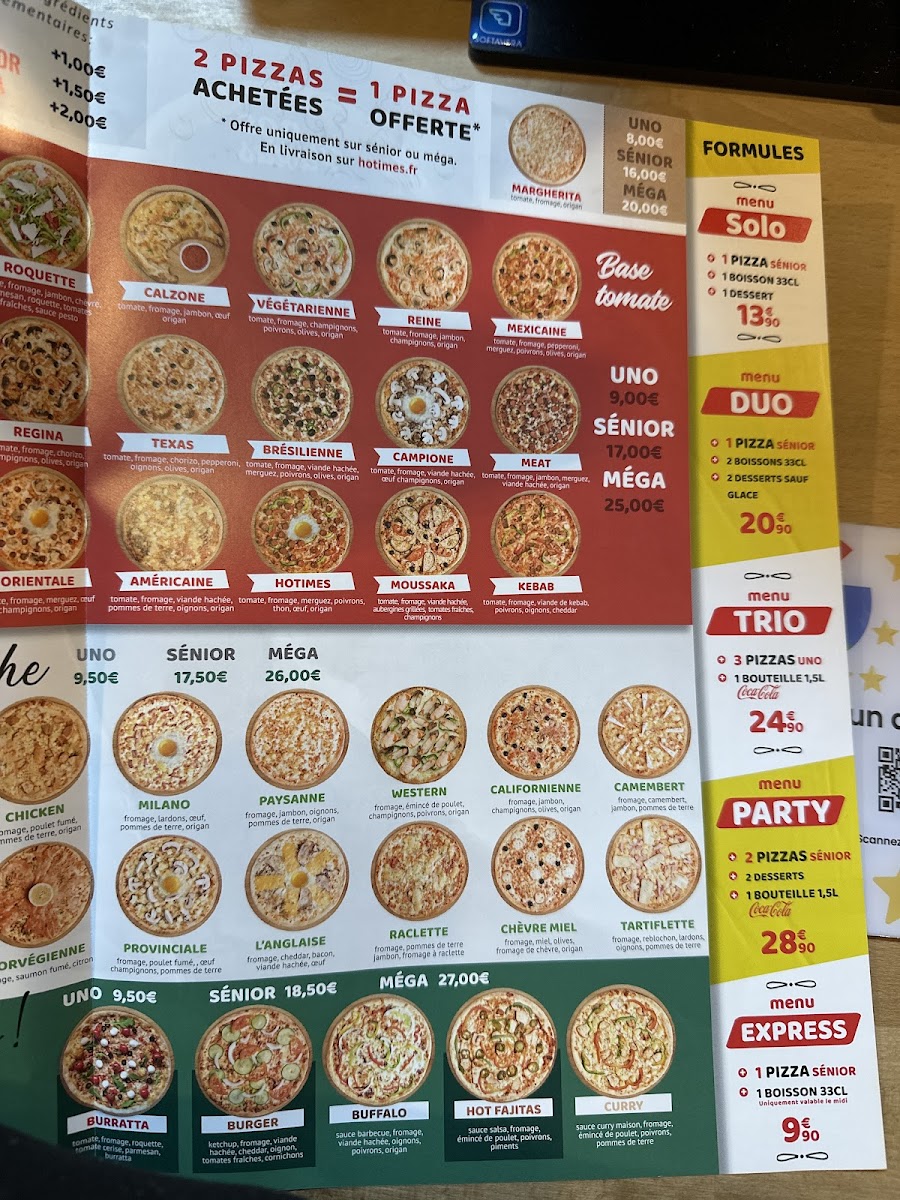 Menu Hotimes Pizza Saint Maur-6