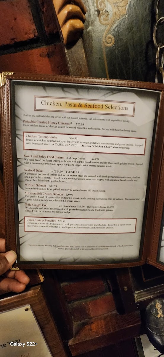 Menu Houligans Steak & Seafood Pub-10