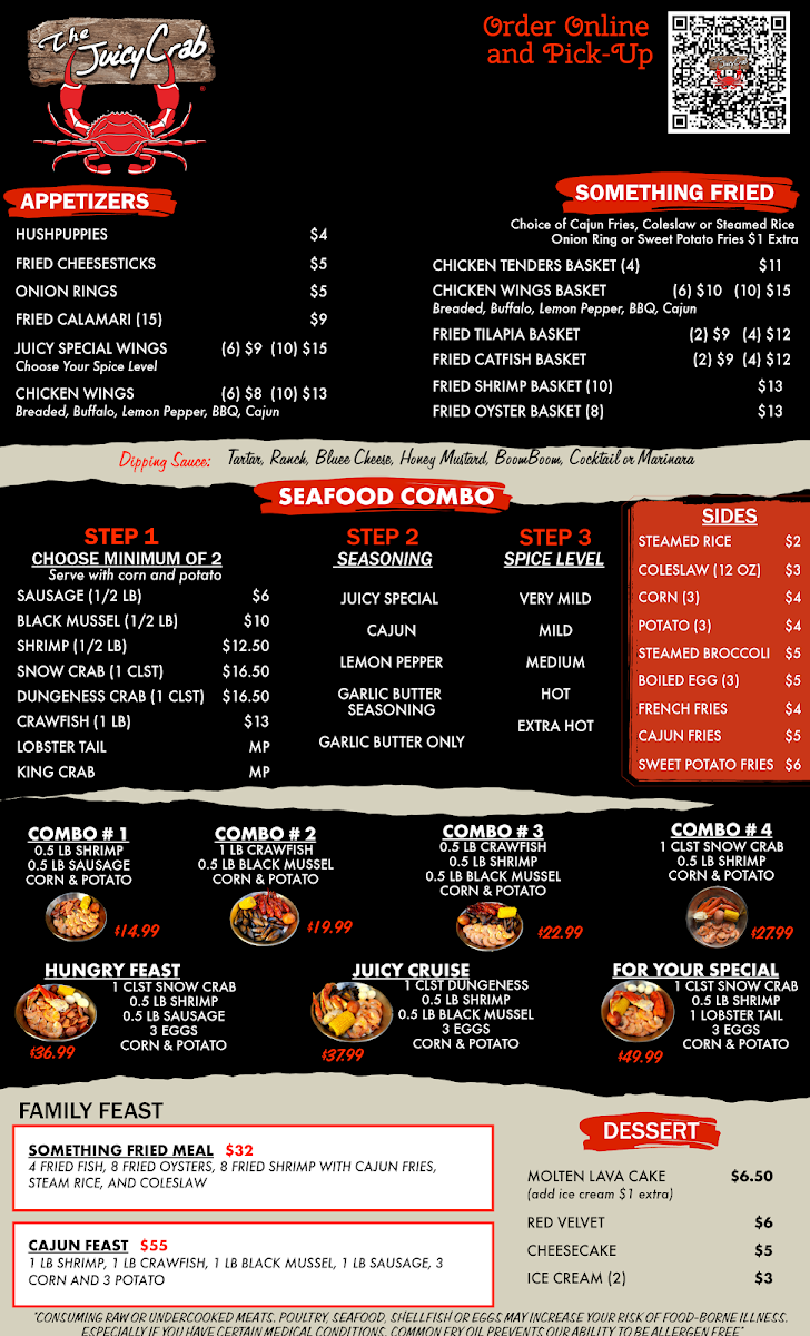 Menu House Of Chan + The Juicy Crab-2