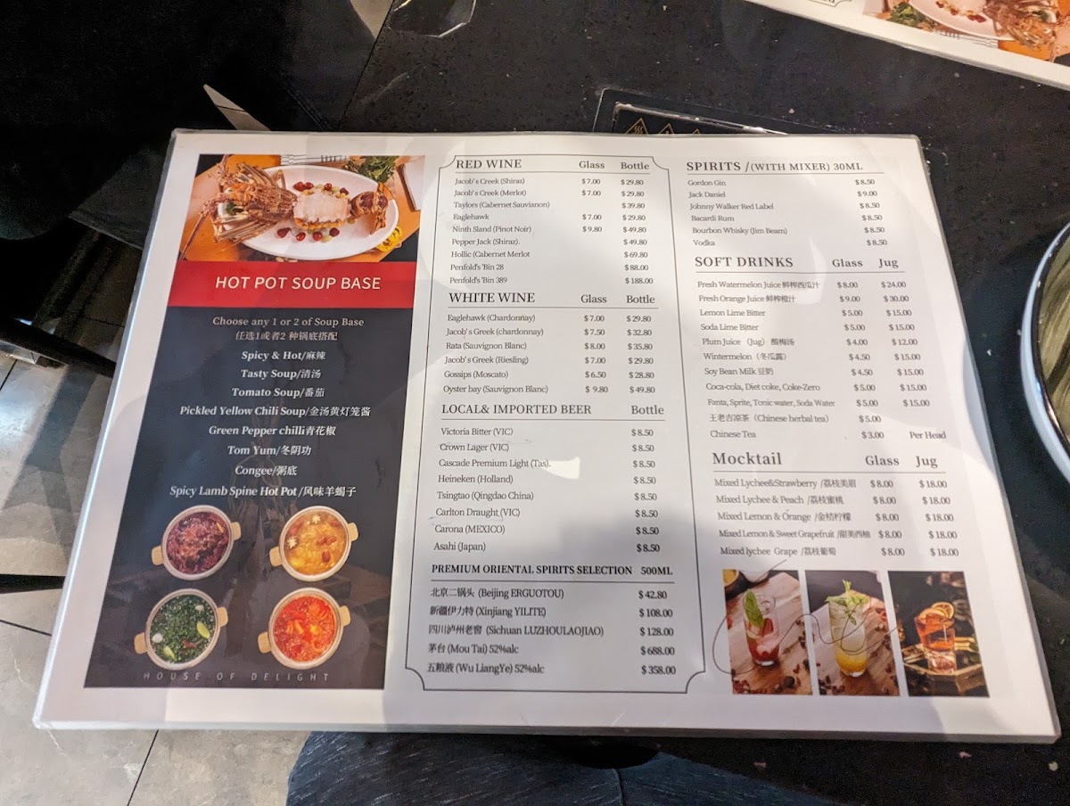 Menu House Of Delight-7