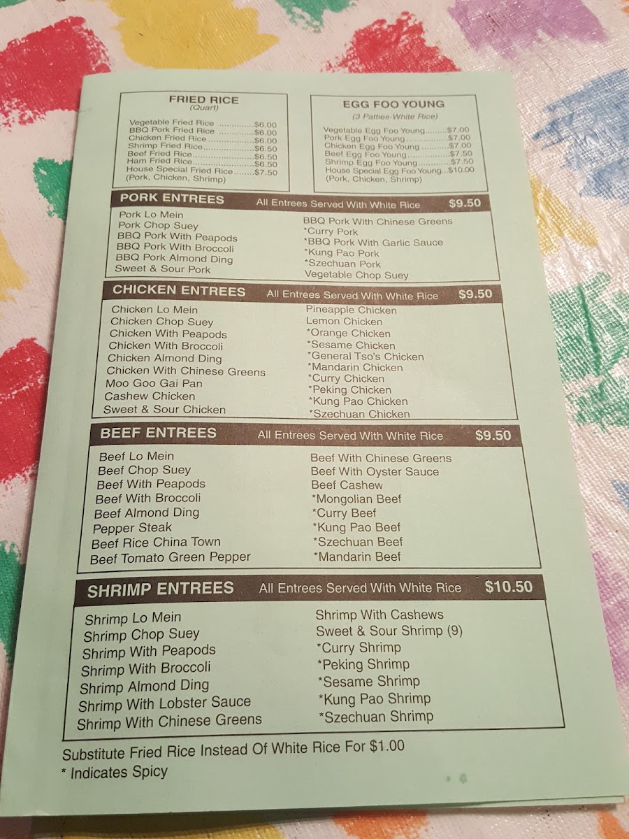 Menu House Of Hui's-7