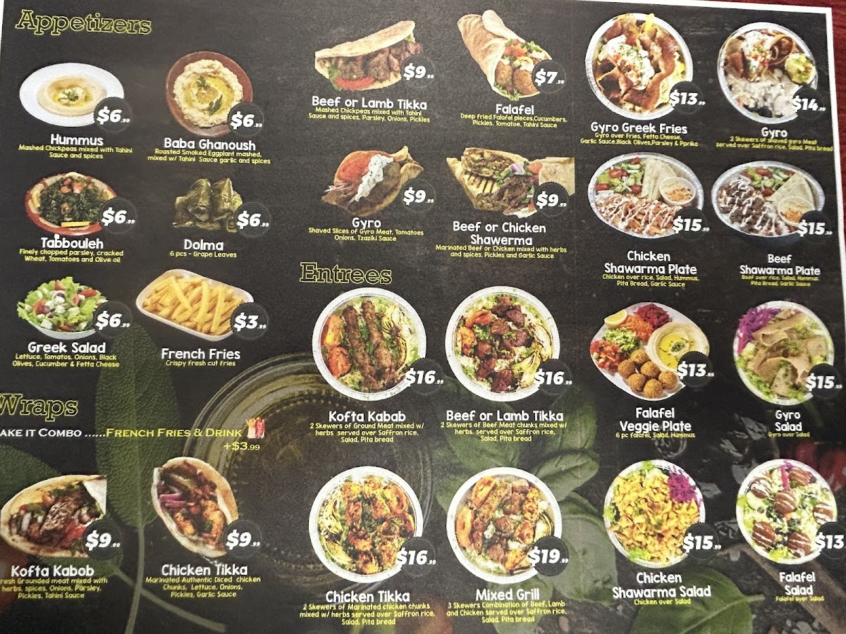 Menu House Of Kabob And Gyro-7