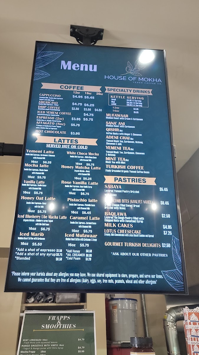 Menu House Of Mokha-5
