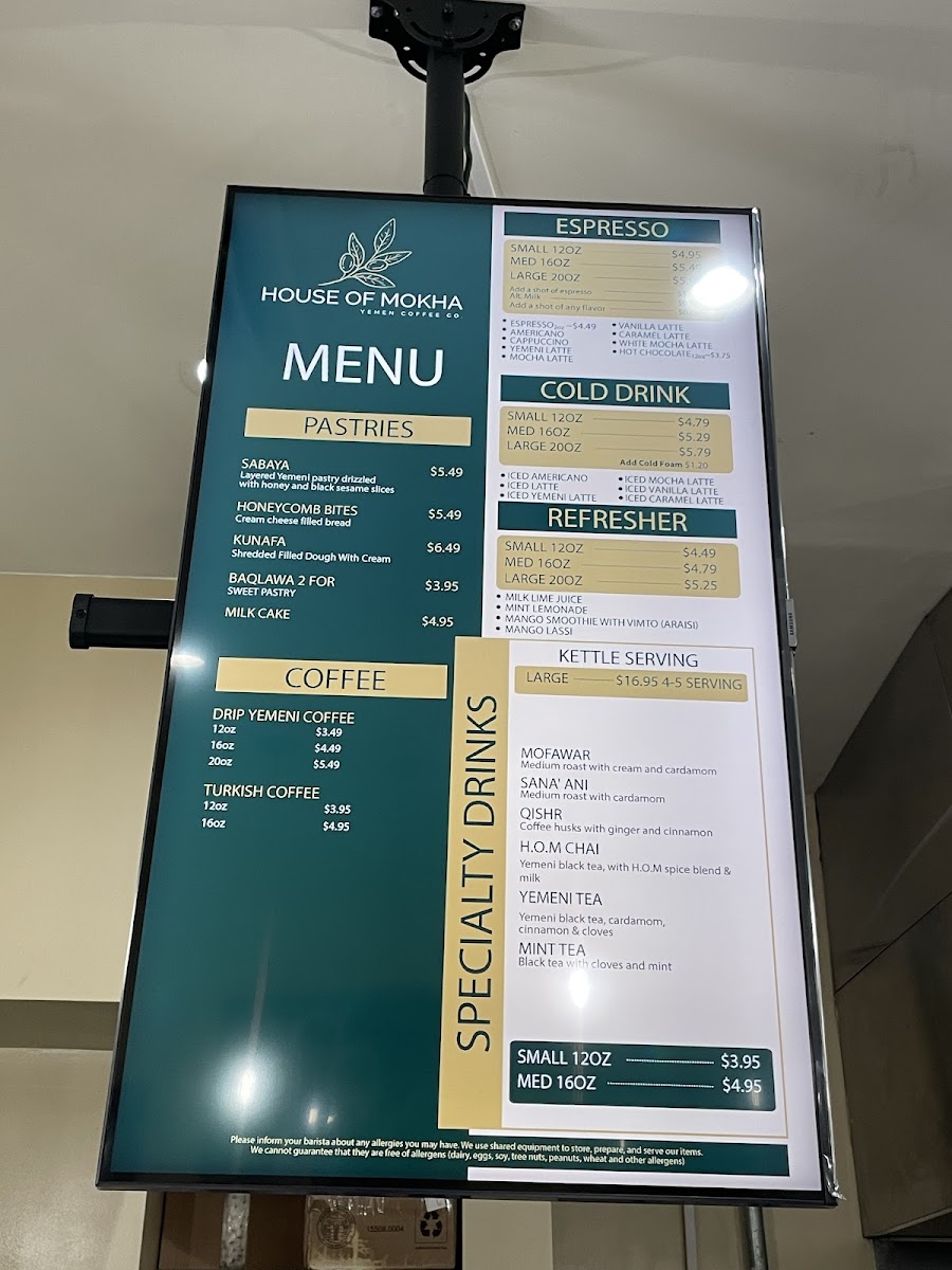 Menu House Of Mokha-7