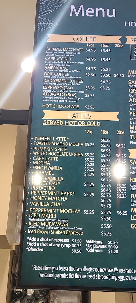 Menu House Of Mokha-8