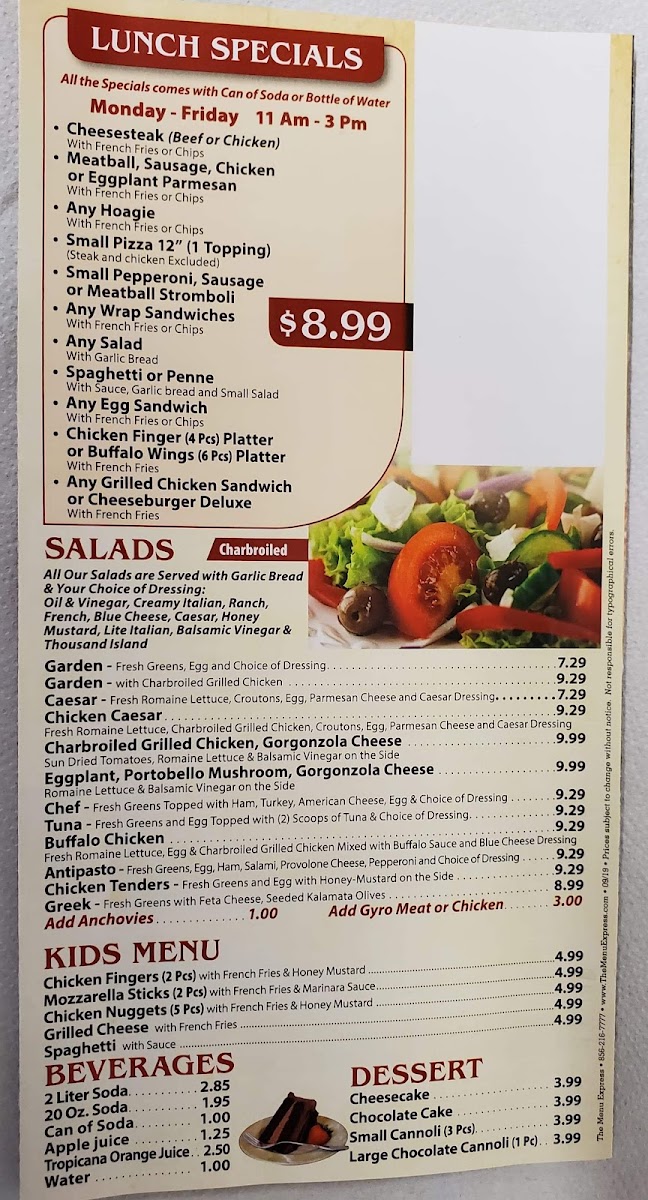 Menu House Of Pizza-2