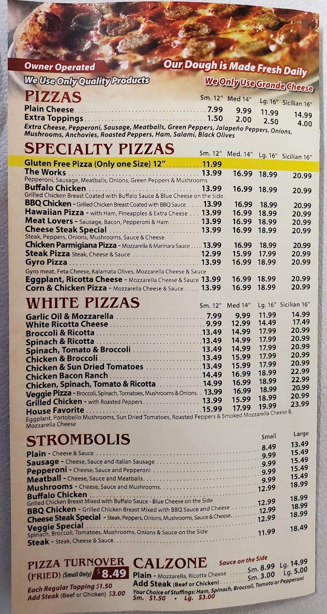Menu House Of Pizza-4