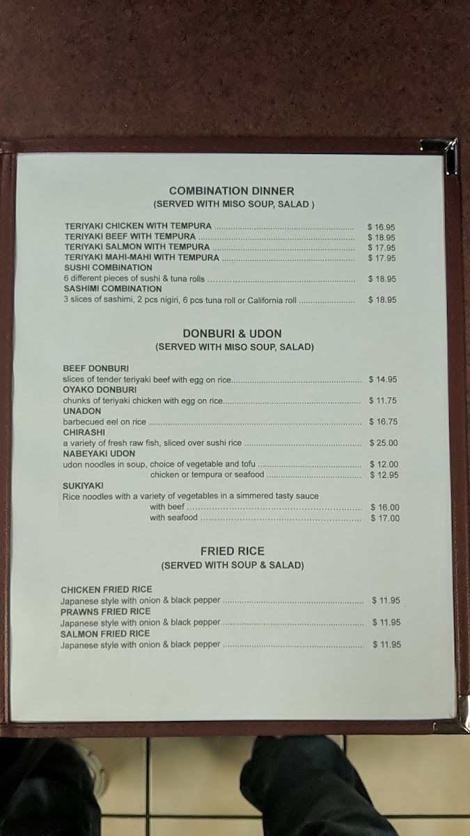 Menu House Of Sake-10