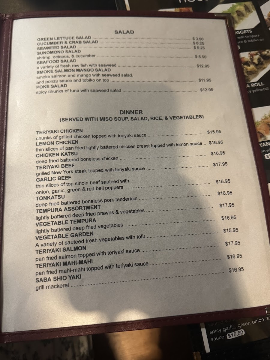 Menu House Of Sake-4