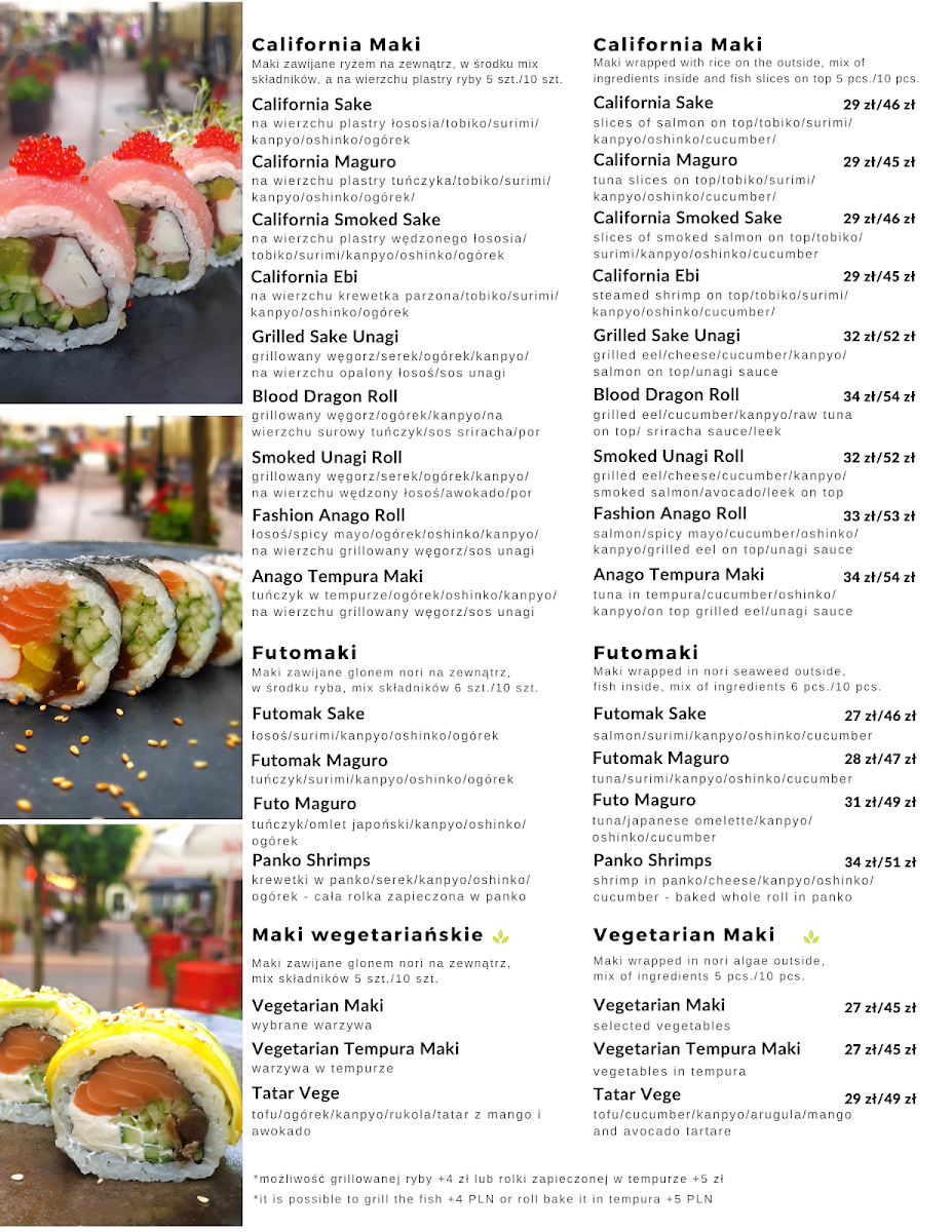 Menu House Of Sushi-1