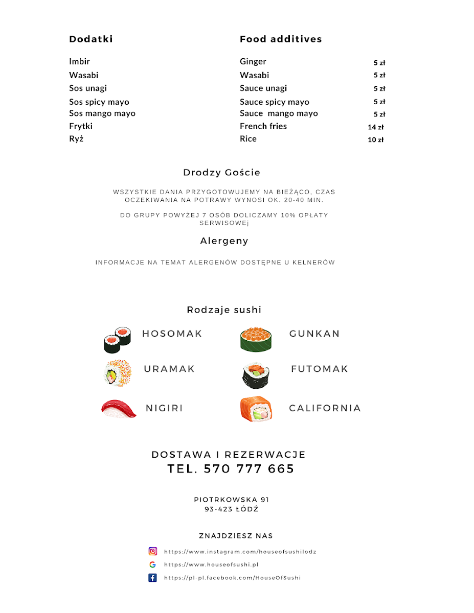 Menu House Of Sushi-10