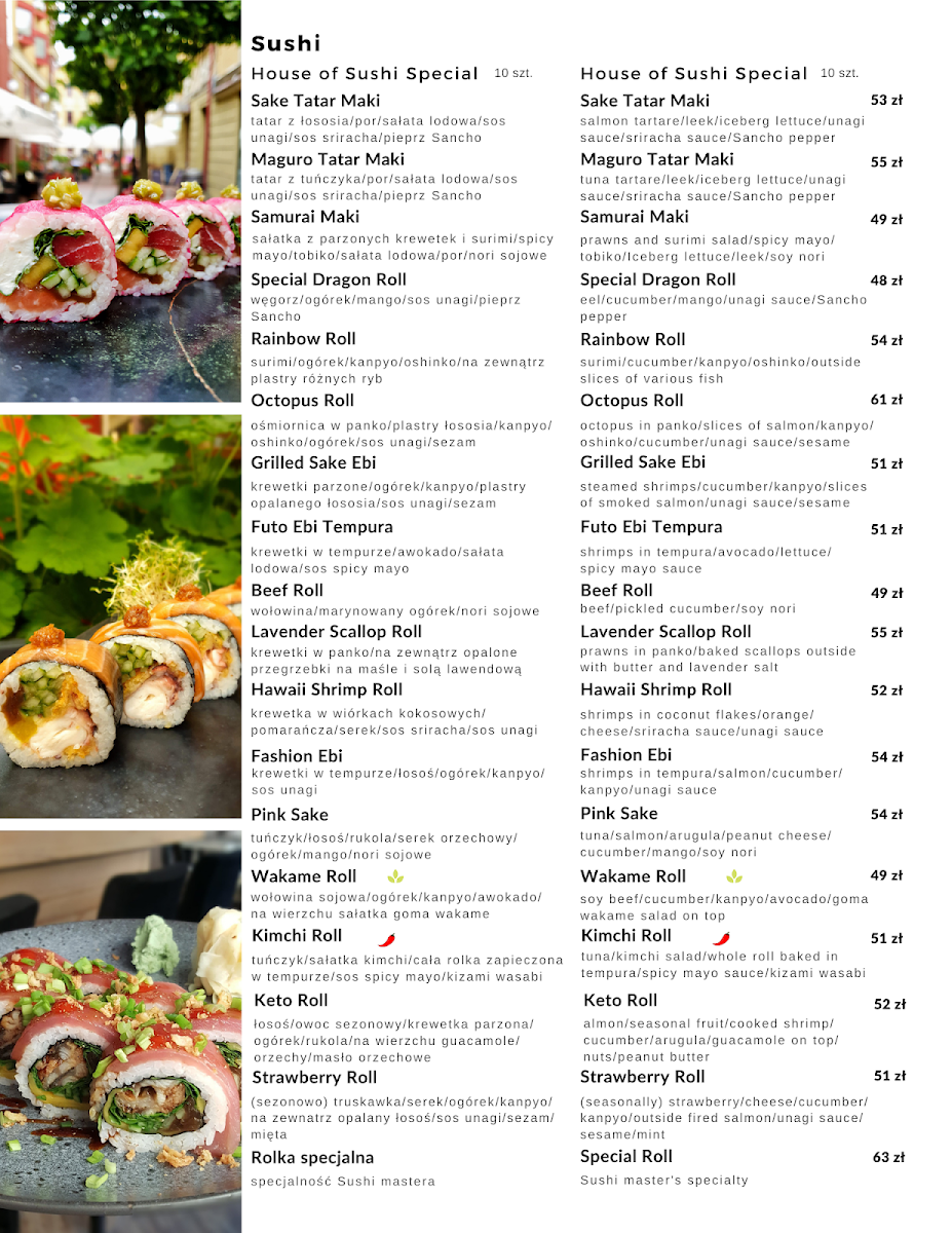 Menu House Of Sushi-2
