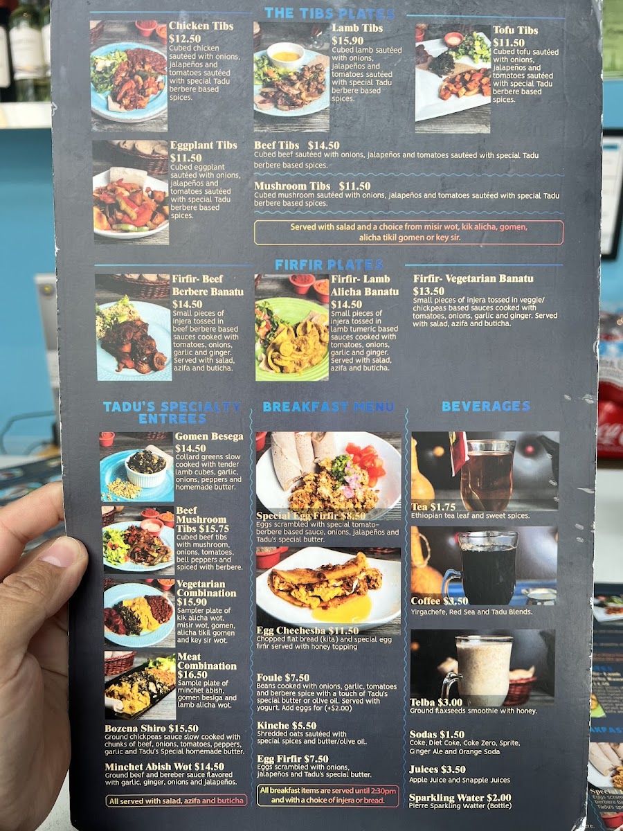 Menu House Of Tadu Ethiopian Kitchen-4