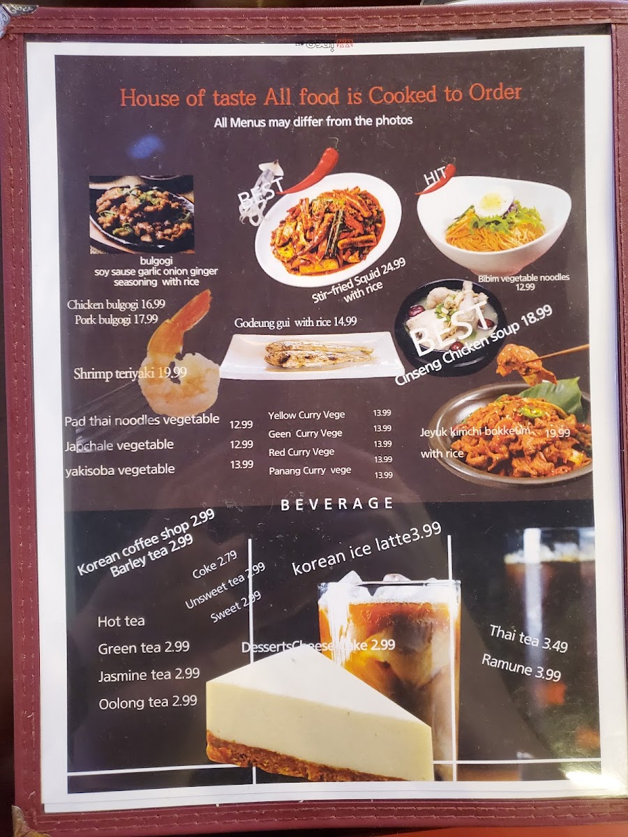 Menu House Of Taste-7
