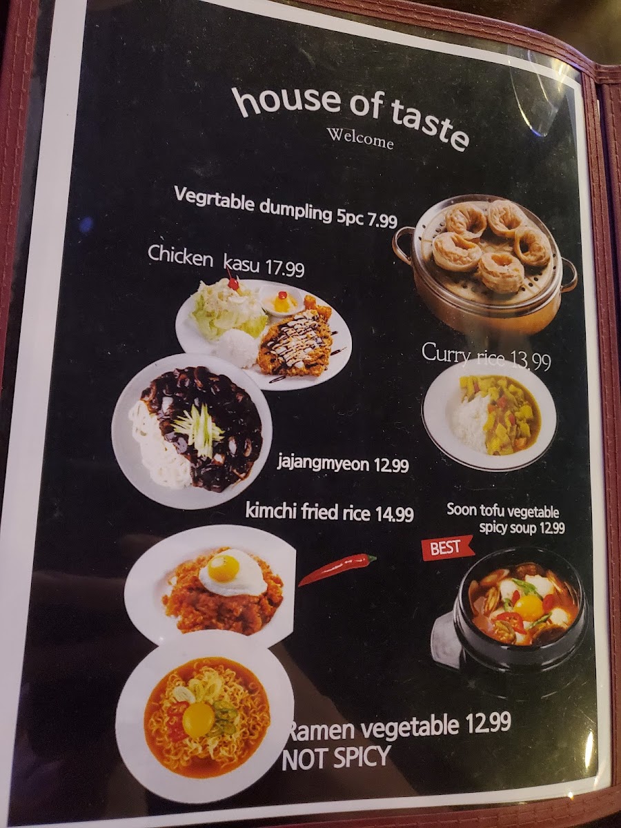 Menu House Of Taste-9