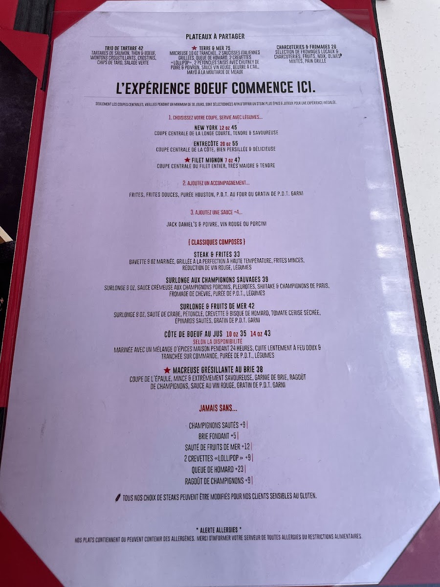 Menu Houston Avenue Bar & Grill-4