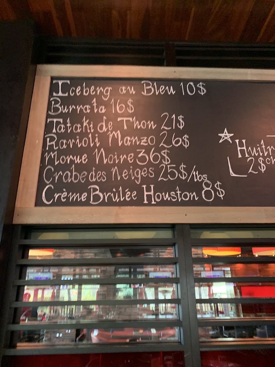 Menu Houston Avenue Bar & Grill-6