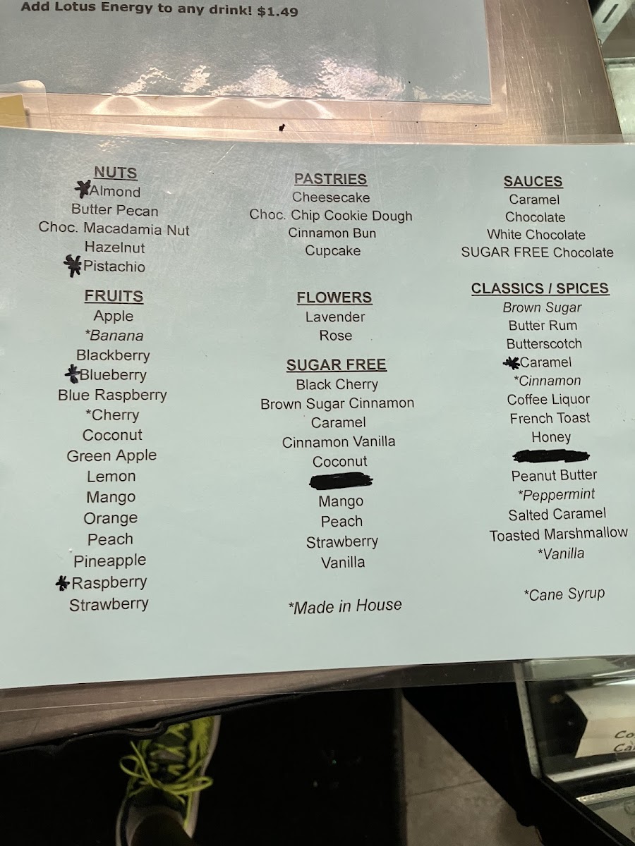 Menu Howland Bean-2