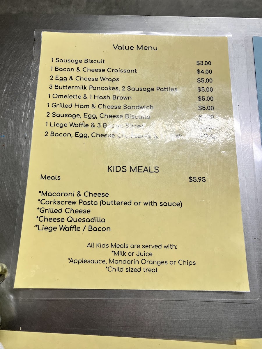 Menu Howland Bean-3