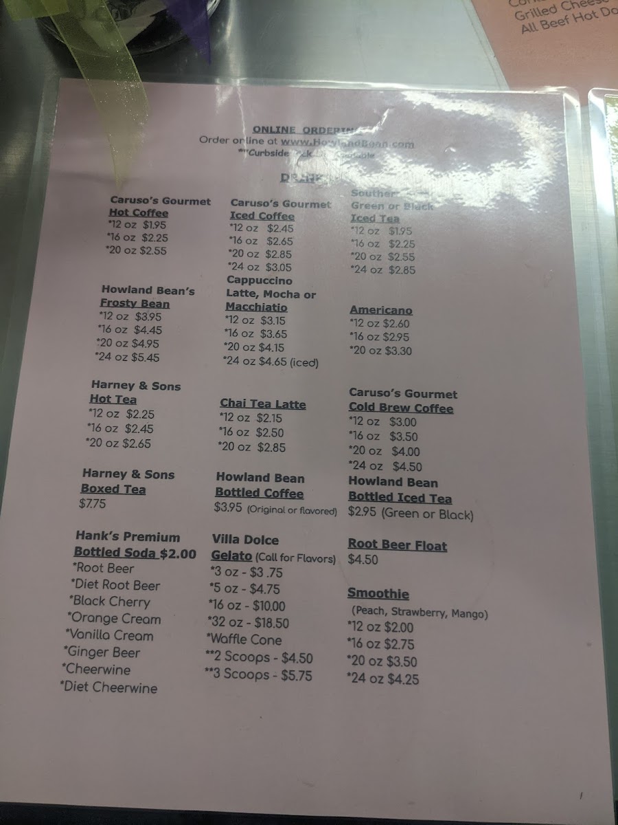Menu Howland Bean-6