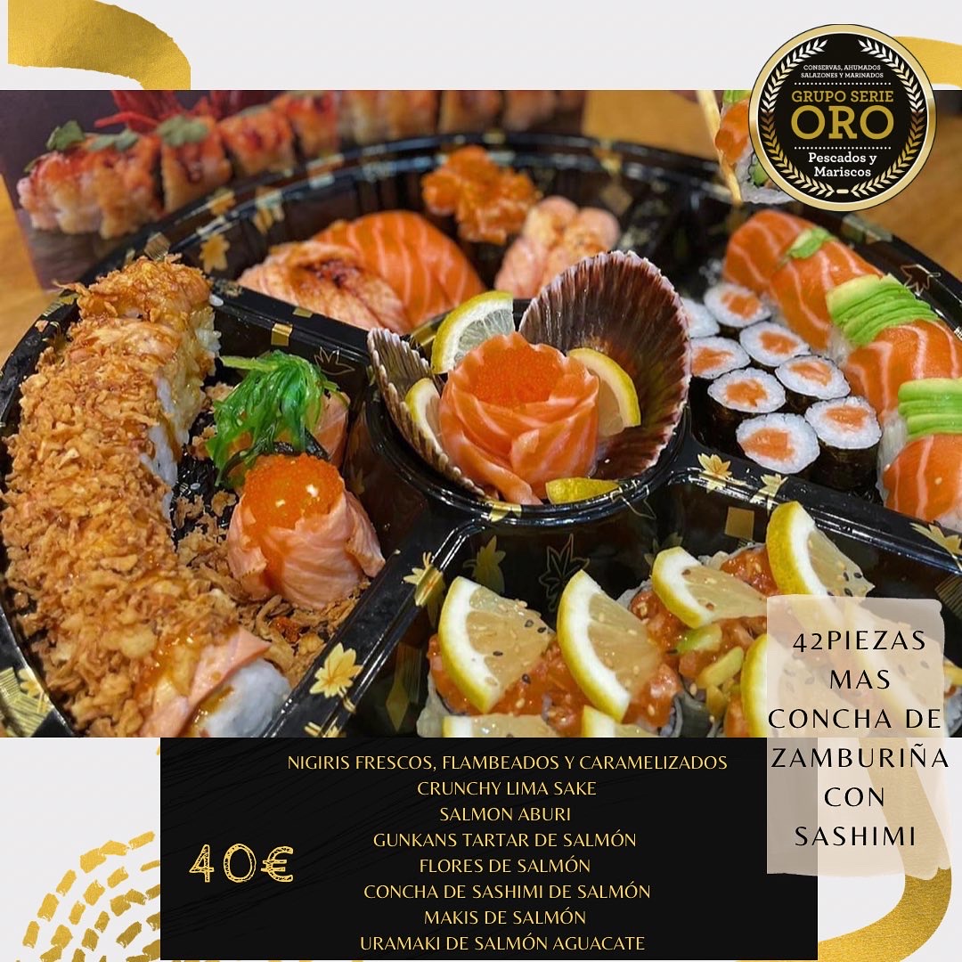Menu Hoy Sushi Restaurante - Serie Oro-5