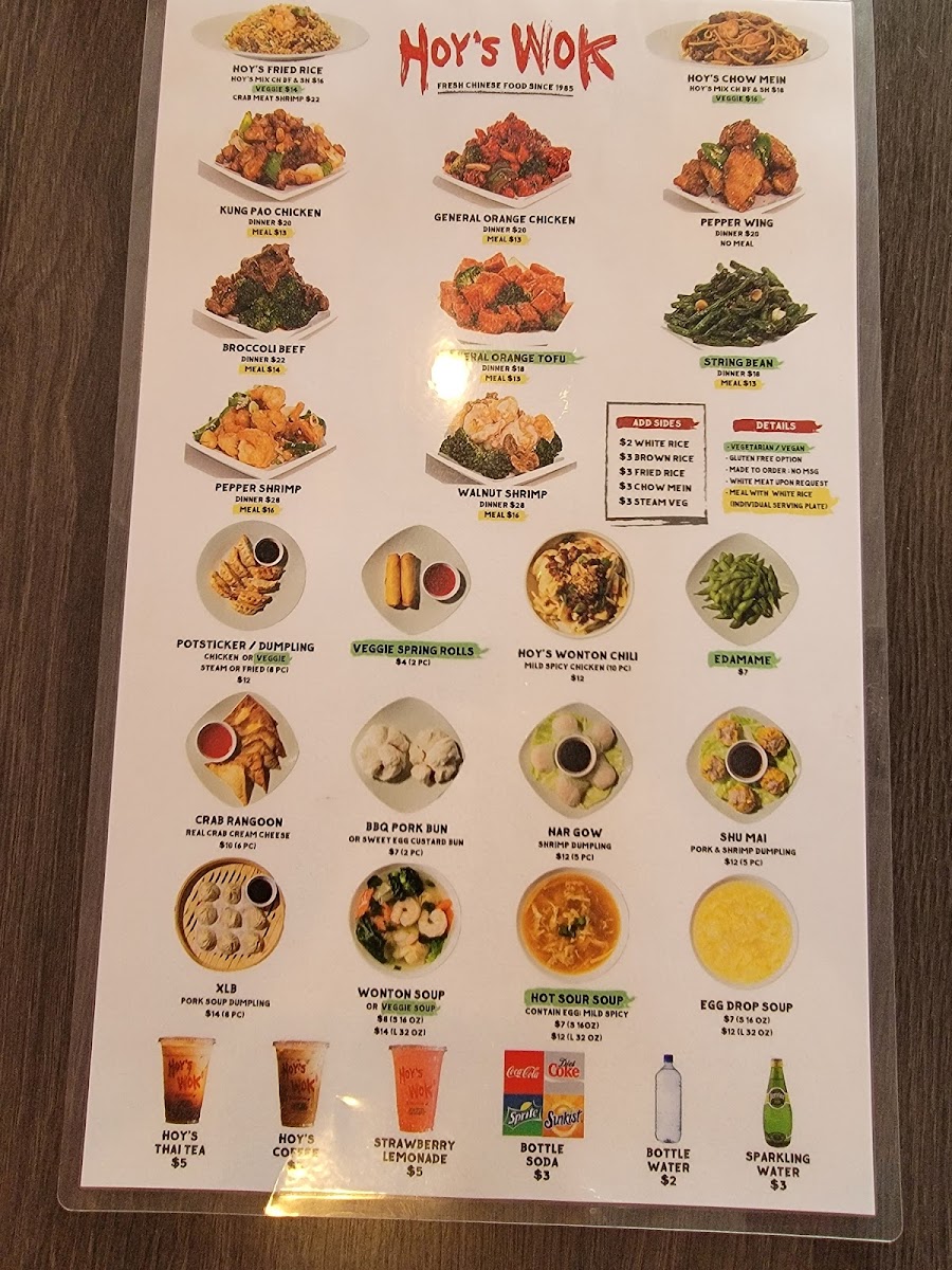 Menu Hoy's Wok Chinese Food-3