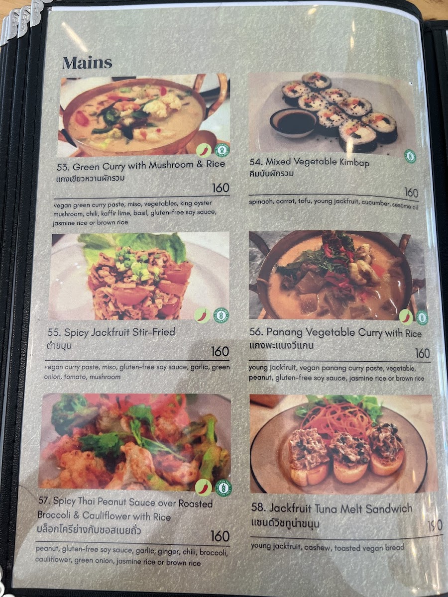 Menu Hua Hin Vegan Cafe & Wine-5