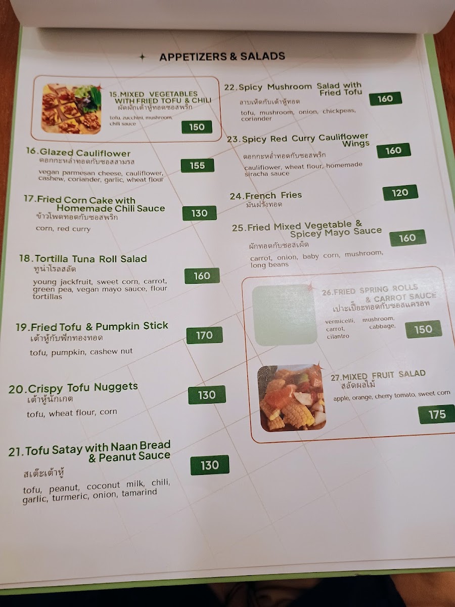 Menu Hua Hin Vegan Cafe & Wine-7