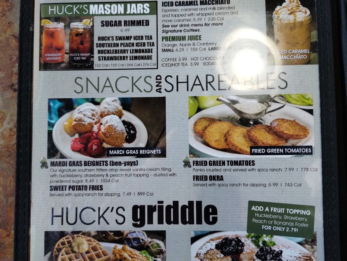 Menu Huckleberry's Breakfast & Lunch-4