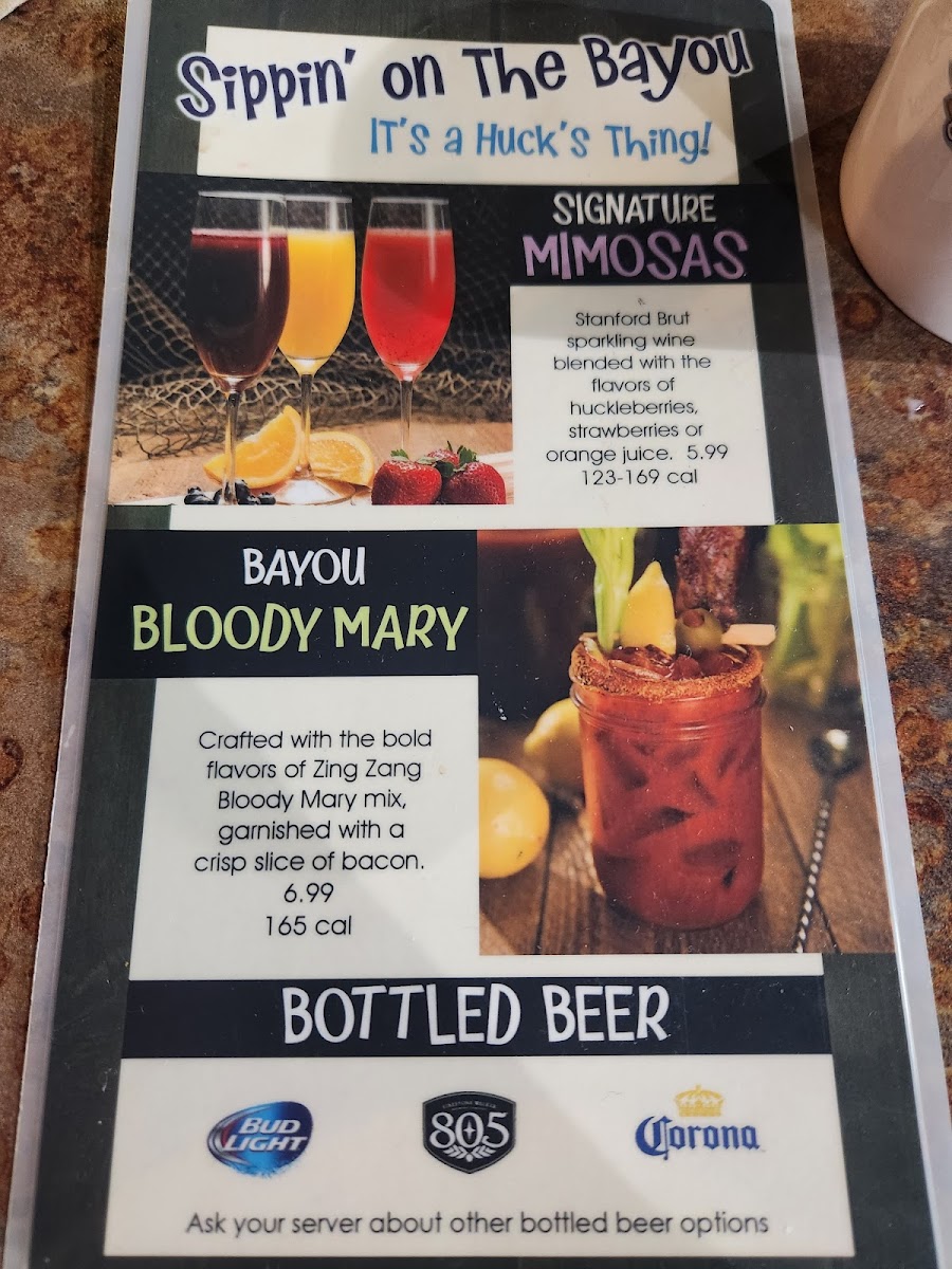 Menu Huckleberry's Breakfast & Lunch-9