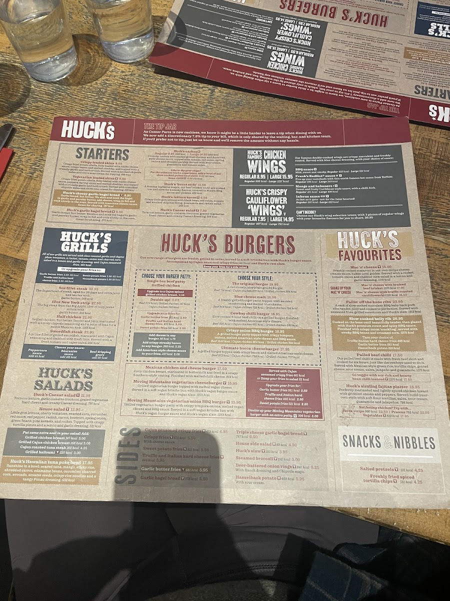 Menu Huck's-10