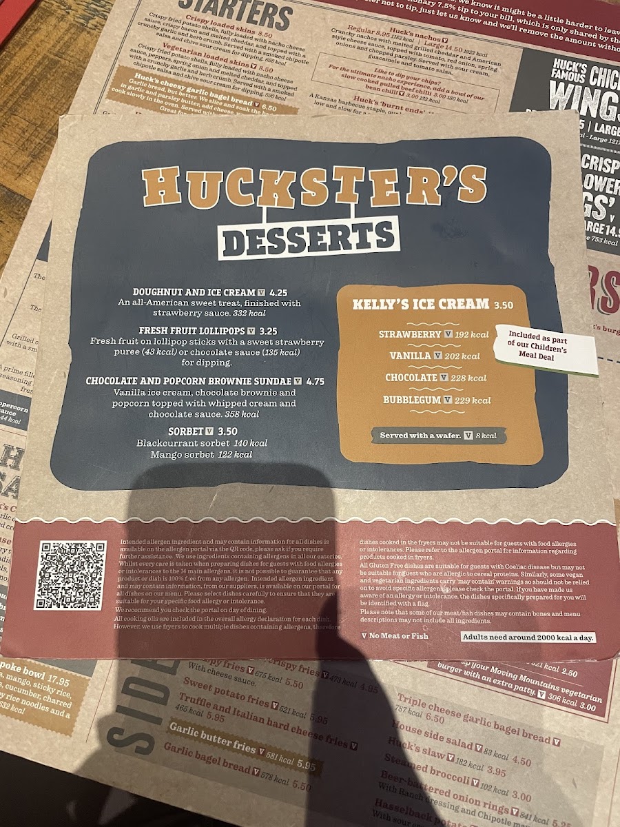 Menu Huck's-4