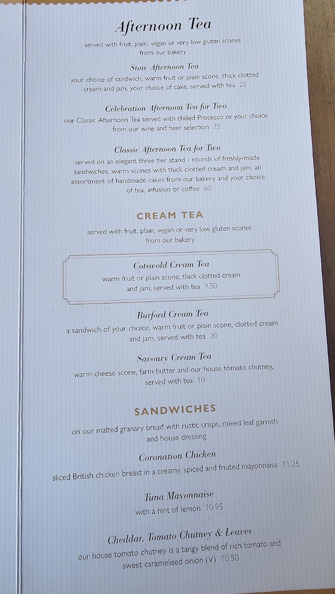 Menu Huffkins Oxford Street (Huffkins At John Lewis & Partners)-1