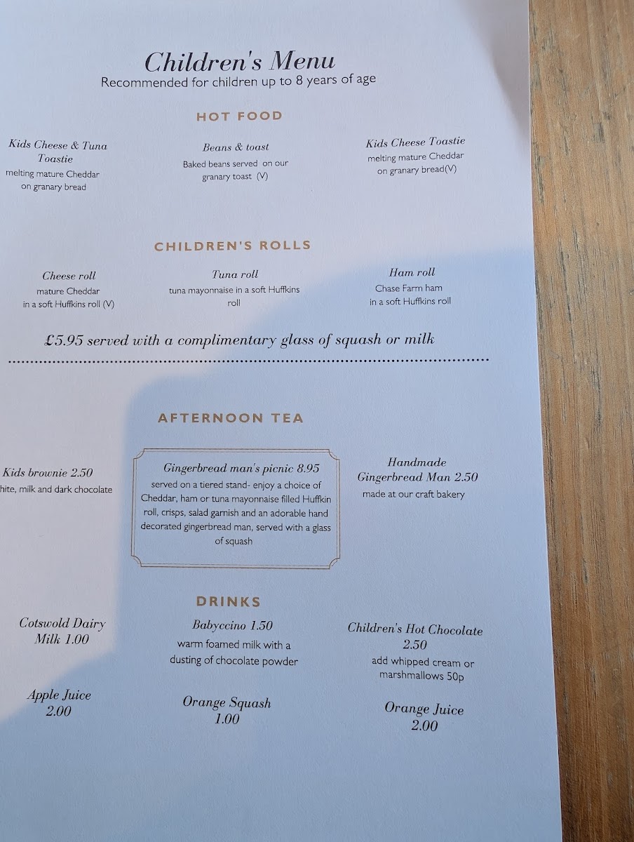 Menu Huffkins Oxford Street (Huffkins At John Lewis & Partners)-3
