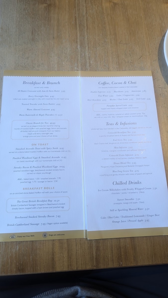 Menu Huffkins Oxford Street (Huffkins At John Lewis & Partners)-6