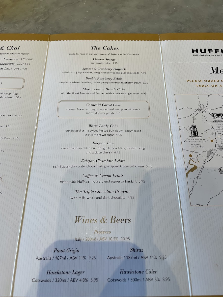 Menu Huffkins Oxford Street (Huffkins At John Lewis & Partners)-8