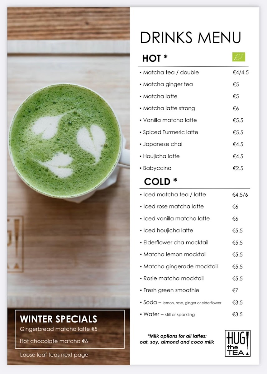 Menu Hug The Tea-2