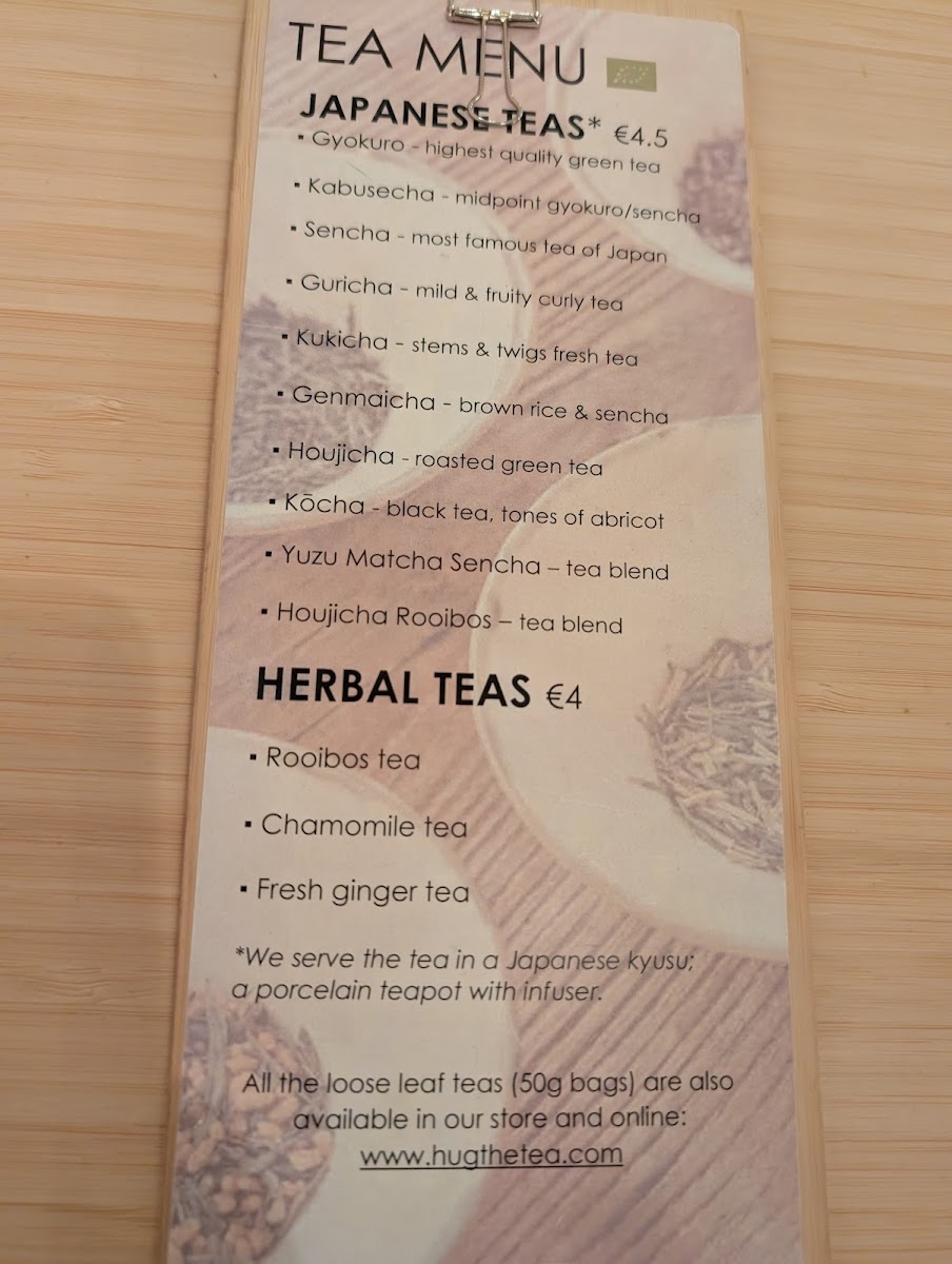 Menu Hug The Tea-7