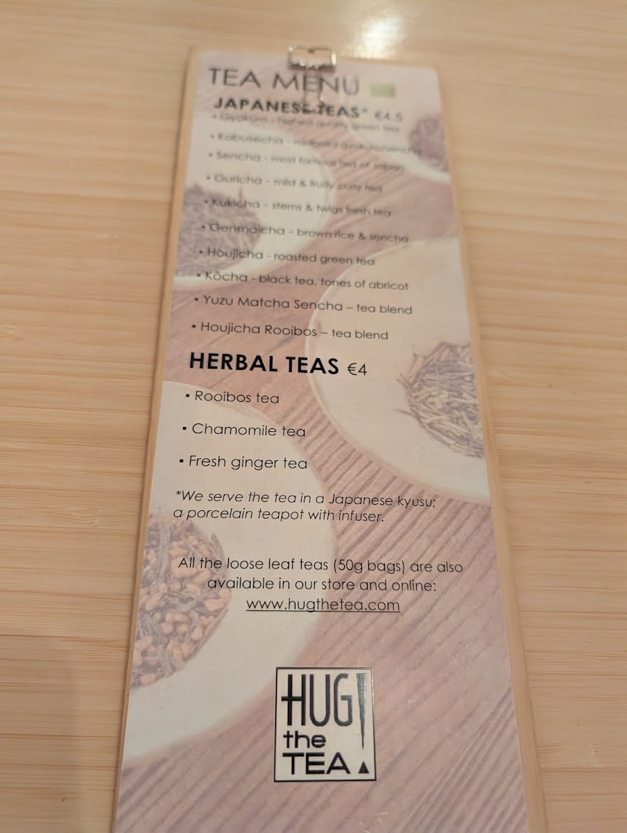 Menu Hug The Tea-9