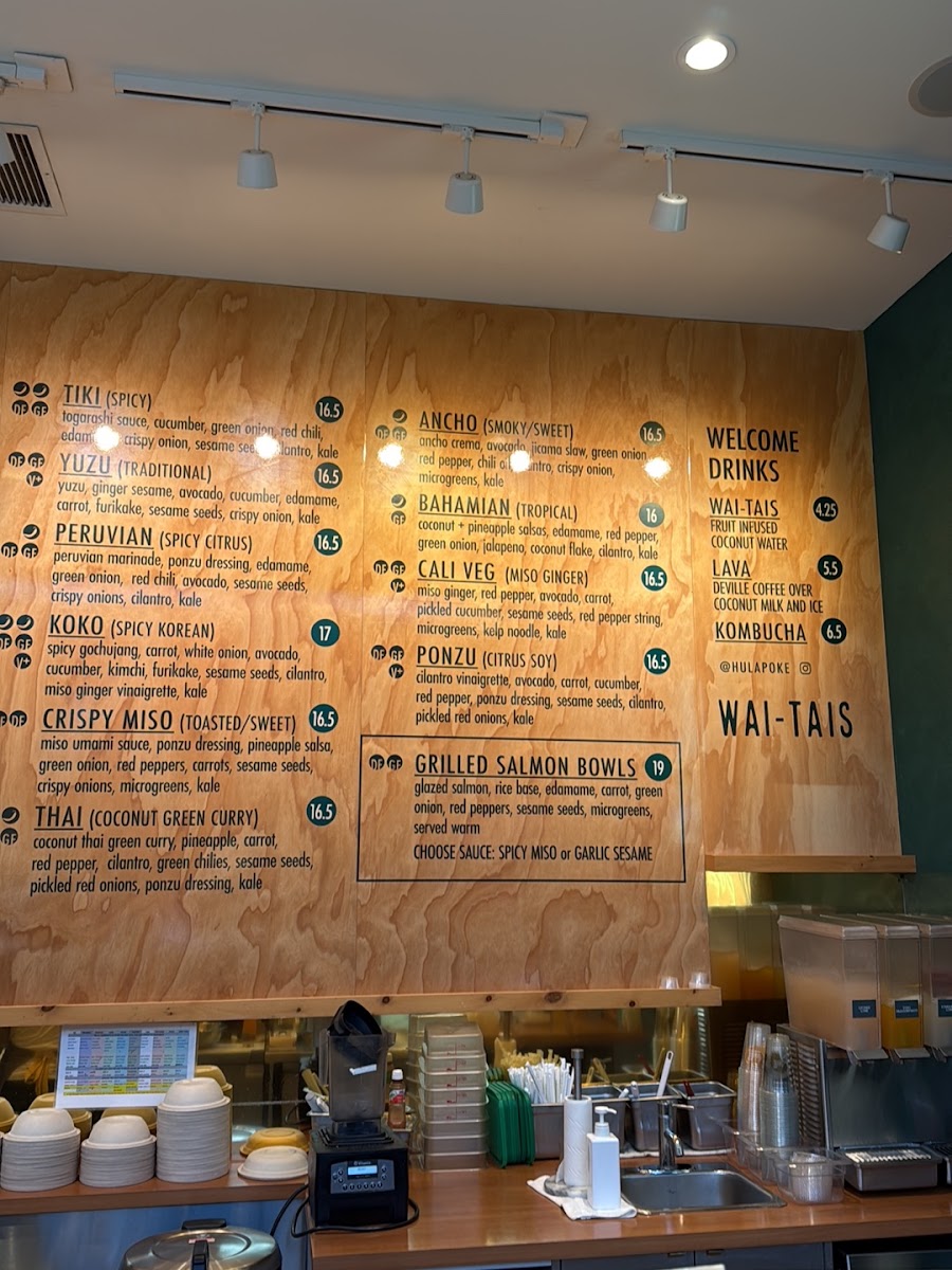 Menu Hula Poke Metrotown-1