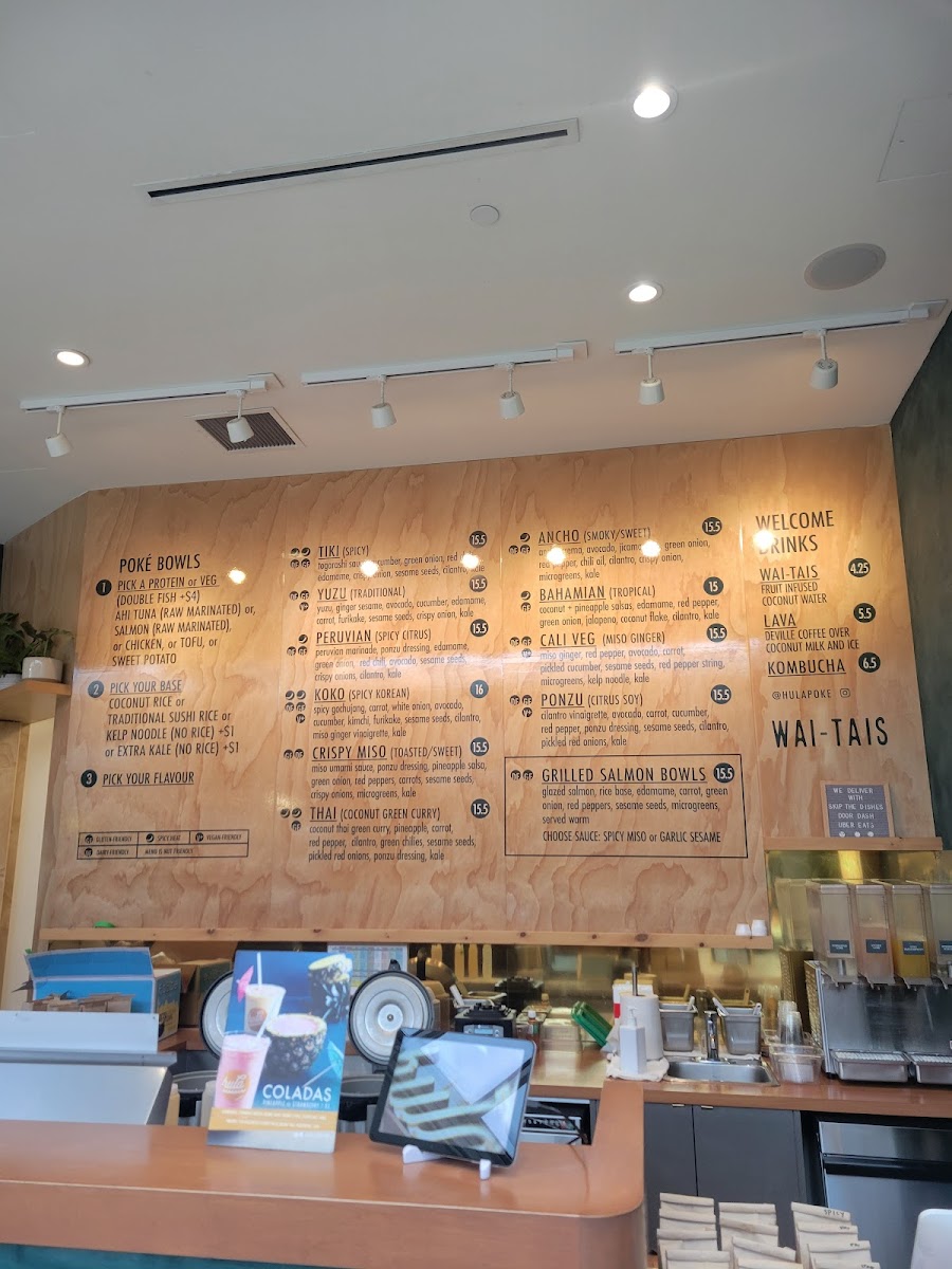 Menu Hula Poke Metrotown-4