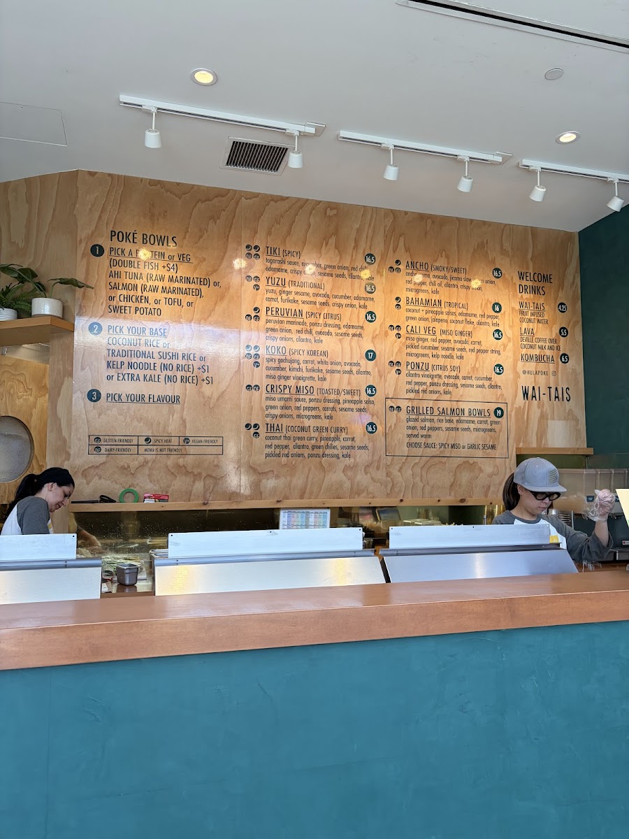 Menu Hula Poke Metrotown-9