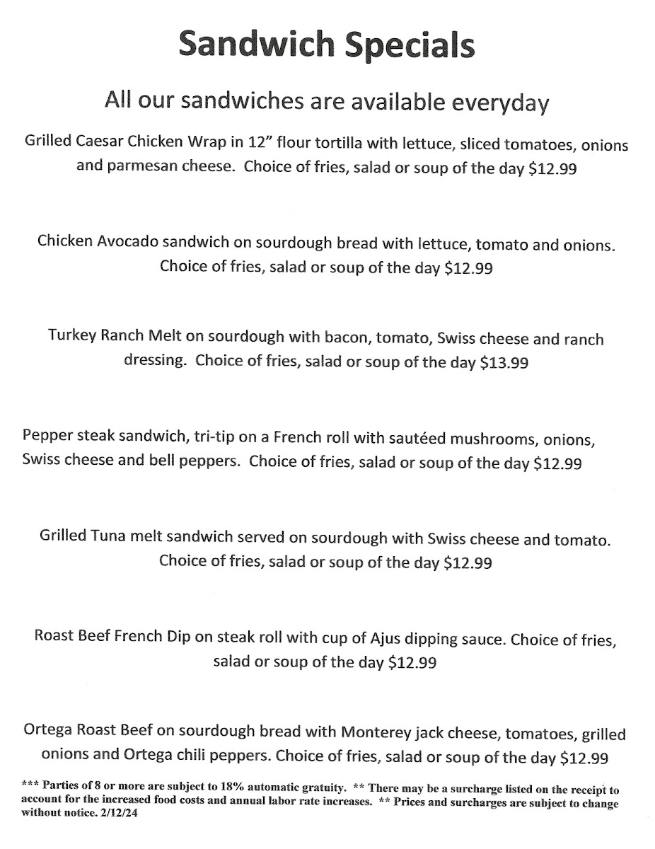 Menu Hula's-3