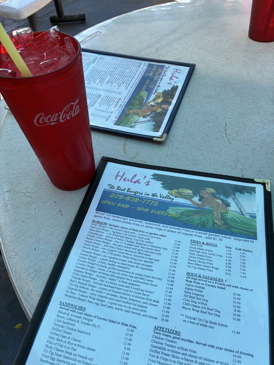 Menu Hula's-5